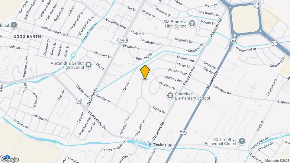 5703 Navaho Trail Map and Location Details