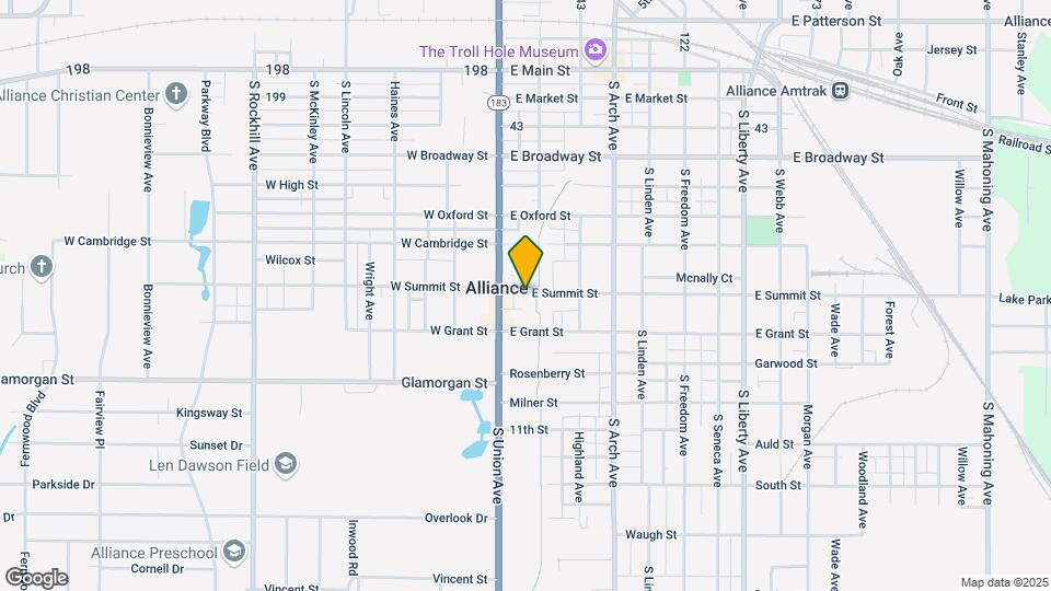 61 E Summit St Map and Location Details