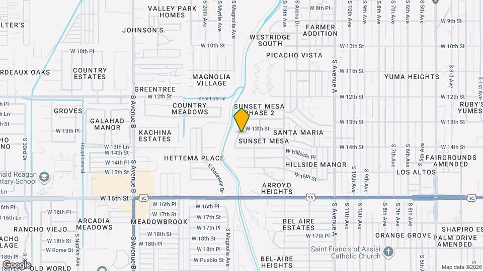 1684 W 14th St Map and Location Details