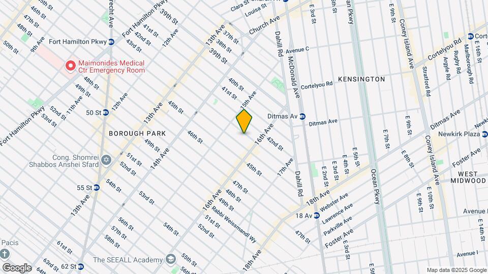 1550 43rd St Mapa y Detalles de la Ubicación