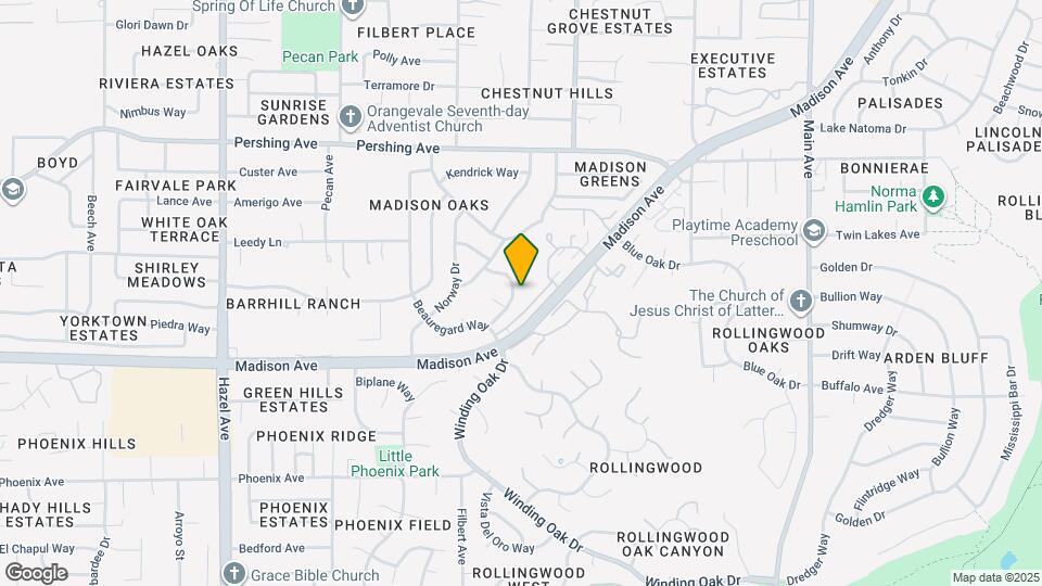 5512 Chauncey Way Map and Location Details