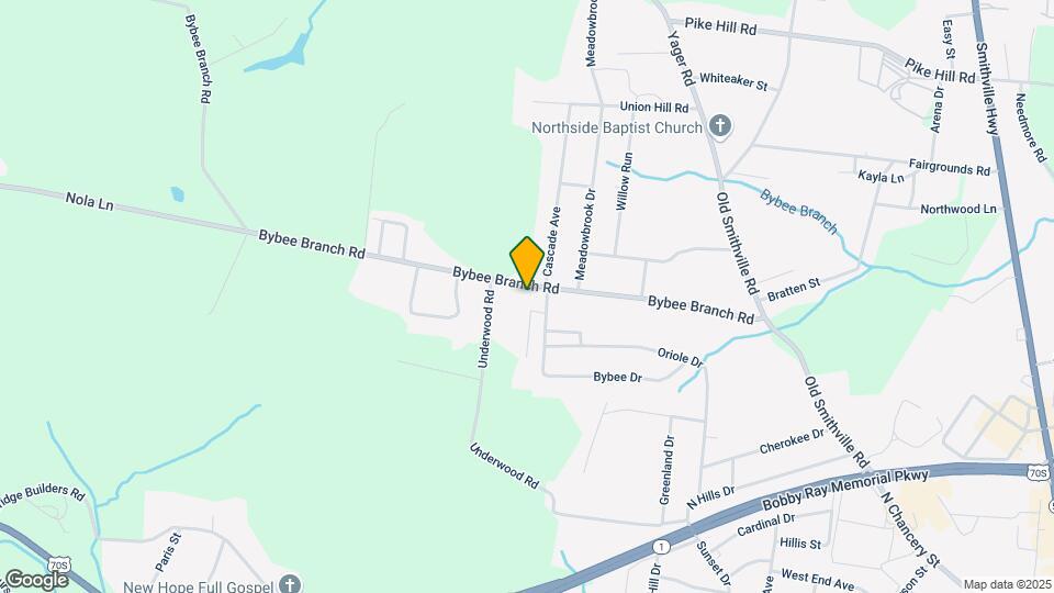 517 Bybee Branch Rd Map and Location Details