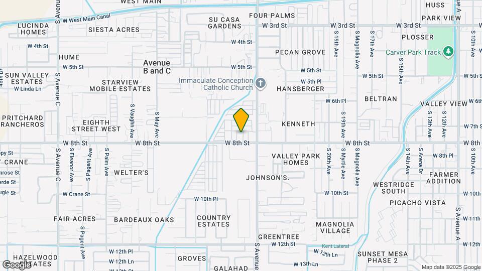 2700 W 8th St Map and Location Details
