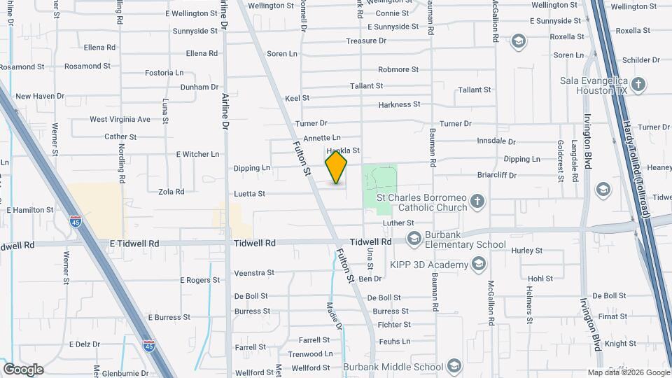 112 Luetta St Map and Location Details