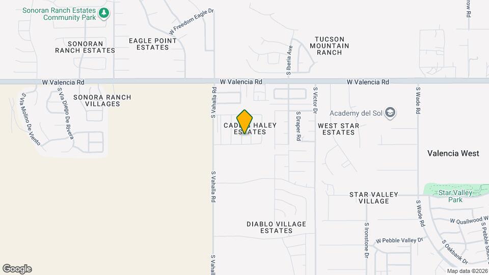 6721 S May Fly Dr Map and Location Details