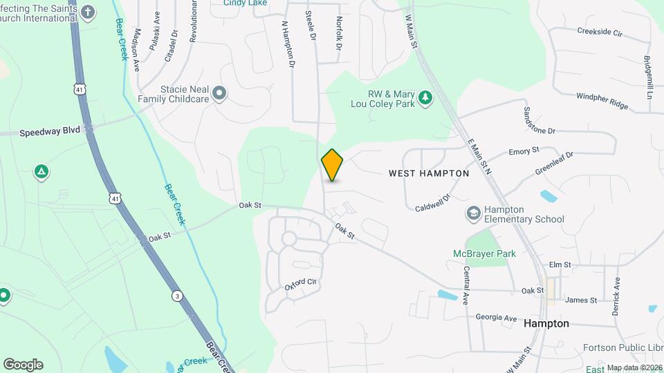 102 Jay Ln, Unit A Map and Location Details