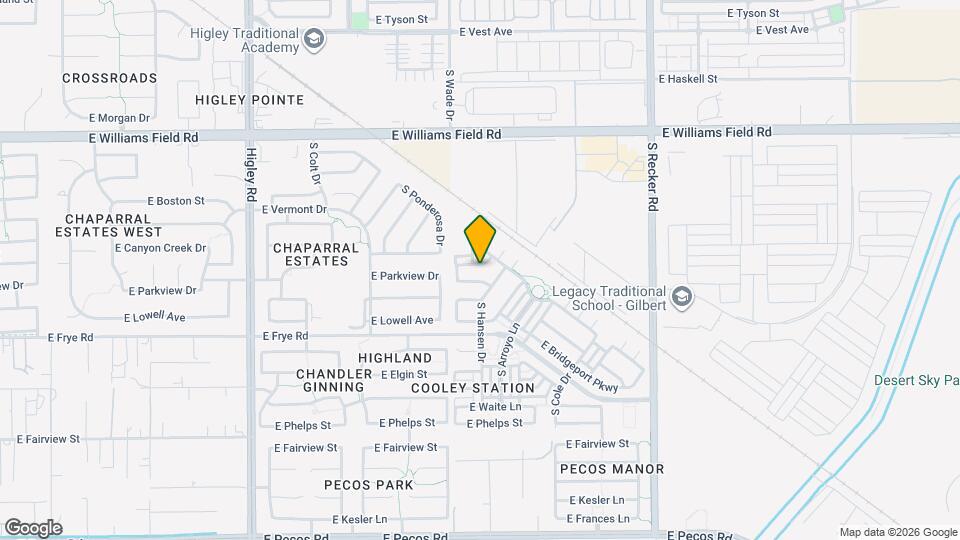 3657 E Hyatt Ln Map and Location Details