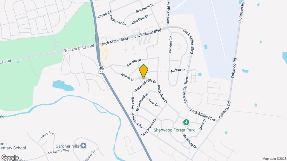 2301 Sherwood Hills Ct Map and Location Details