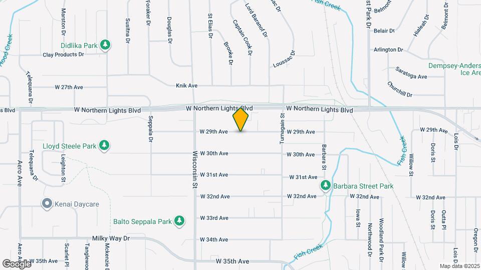 2906 W 29th Ave Map and Location Details