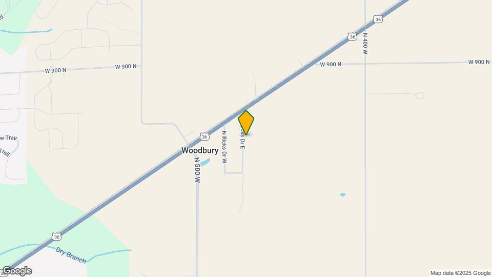 8667 N Ricks Dr E Map and Location Details