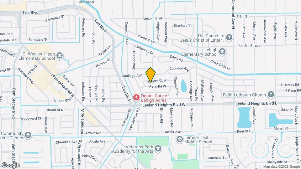 503 Penn Rd W Map and Location Details