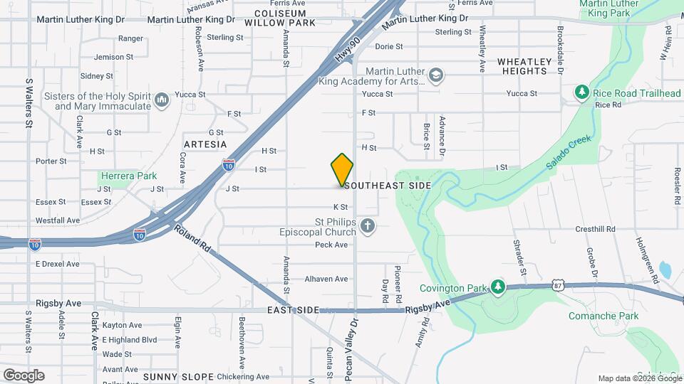 3374 J St Map and Location Details