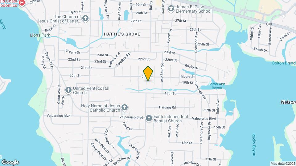 707 Linden Ave Map and Location Details