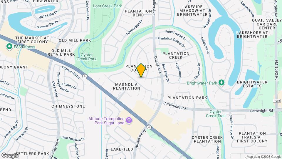 5214 Plantation Colony Dr Map and Location Details