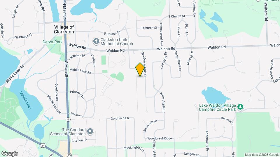 6340 Eastlawn Ave Map and Location Details