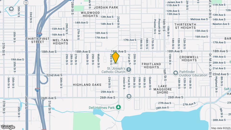 2219 21st Ave S Map and Location Details