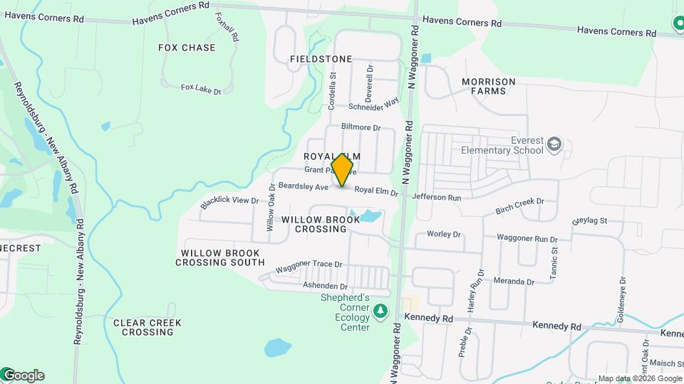 8115 Royal Elm Dr Mapa y Detalles de la Ubicación