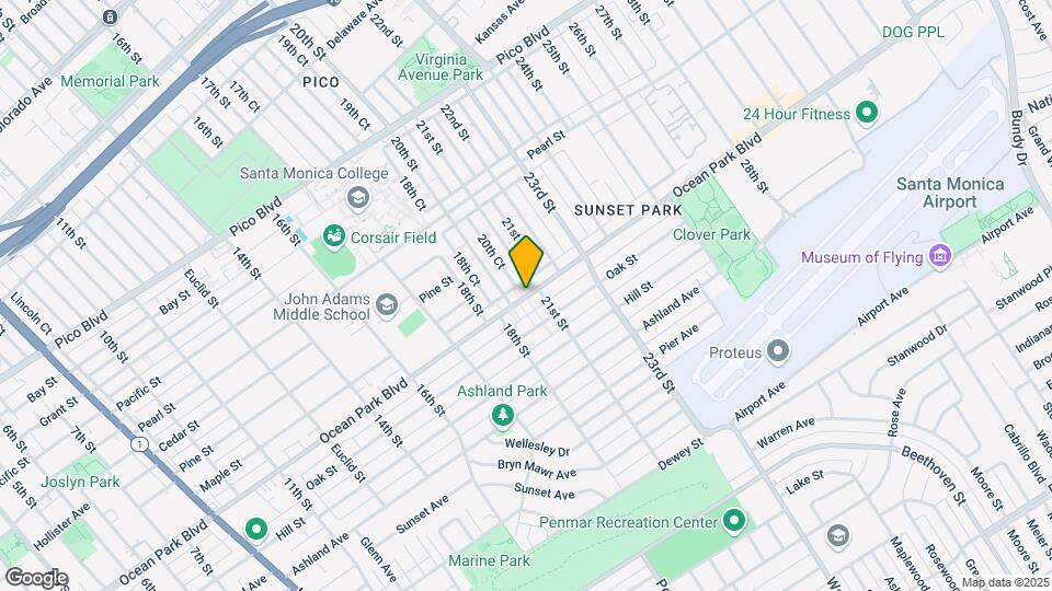 2017 Ocean Park Blvd Map and Location Details