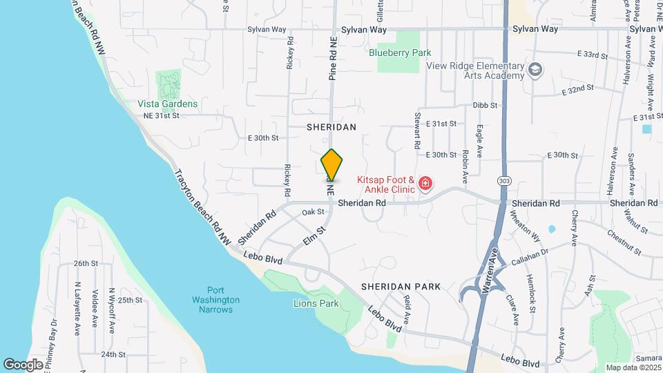 2804 Pine Rd NE Map and Location Details