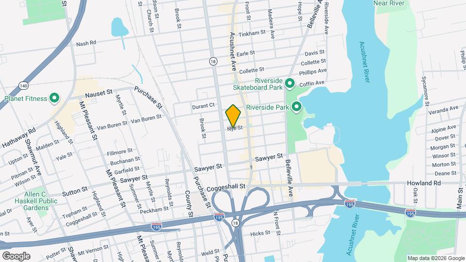 88 Nye St Mapa y Detalles de la Ubicación