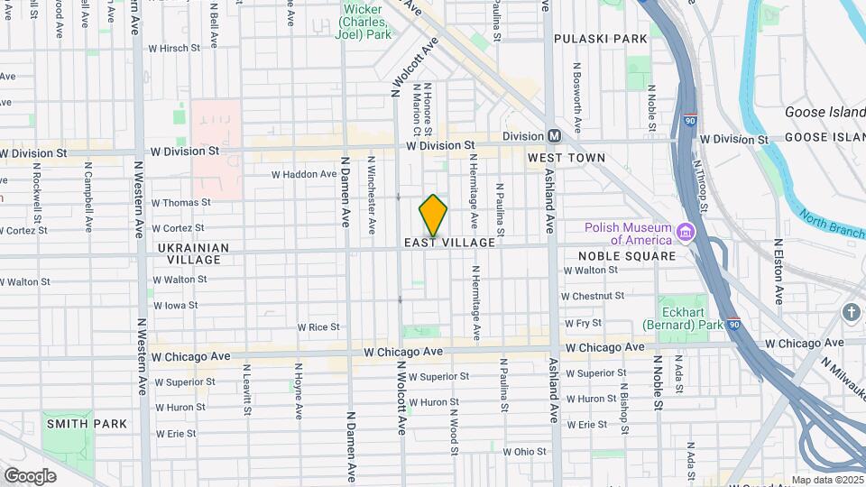 1818 W Augusta Blvd Map and Location Details