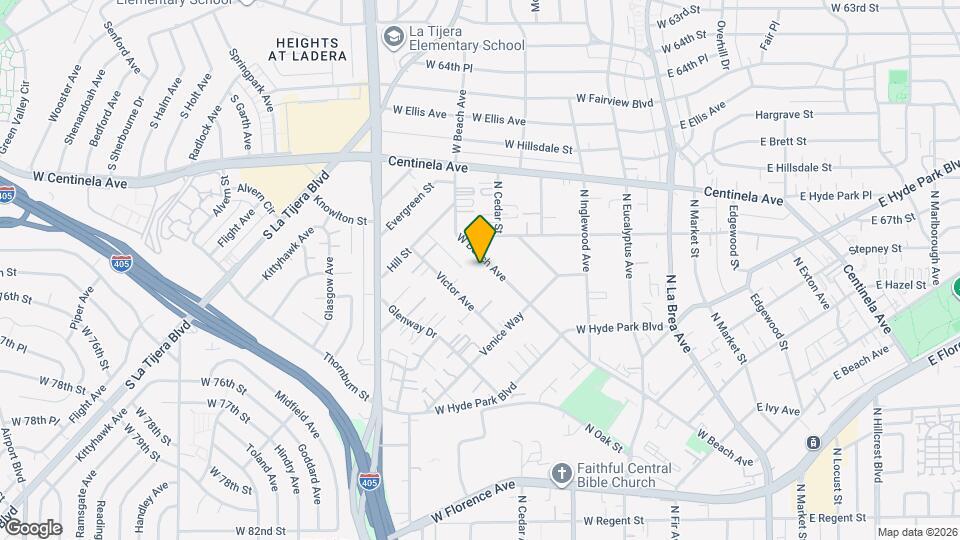 856 W Beach Ave Map and Location Details