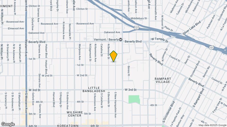 3701 W 1st St, Unit 307 Mapa y Detalles de la Ubicación