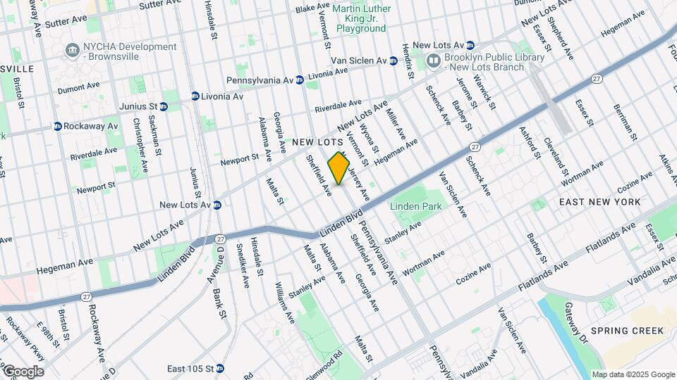 530 Hegeman Ave Map and Location Details