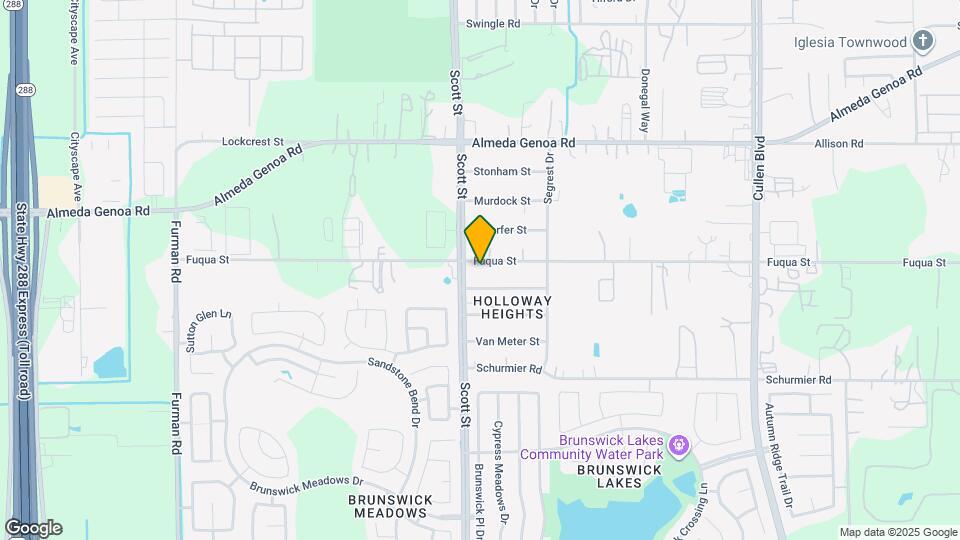 3514 Fuqua St Map and Location Details