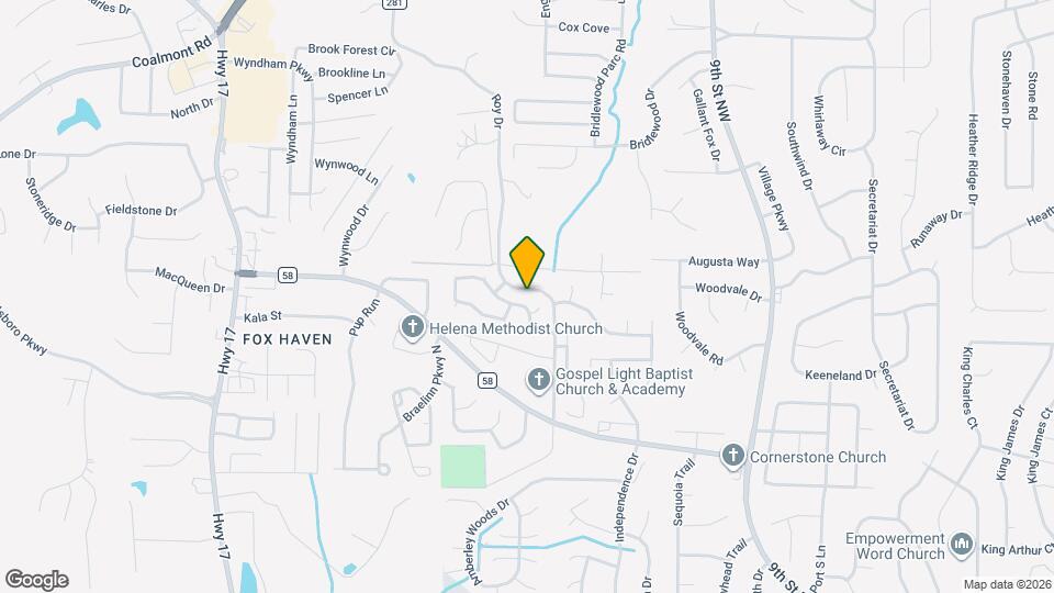 118 Cedar Bend Dr Map and Location Details