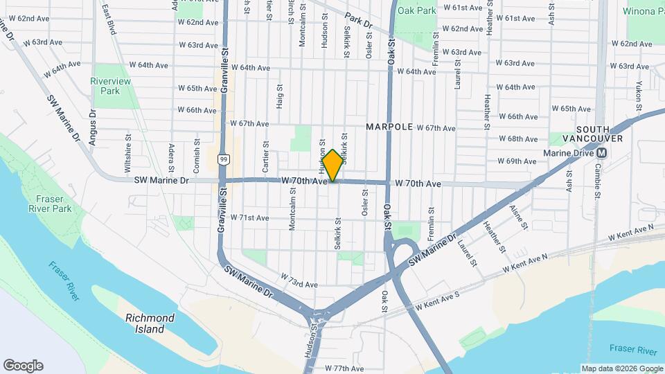 8607 Selkirk St Map and Location Details