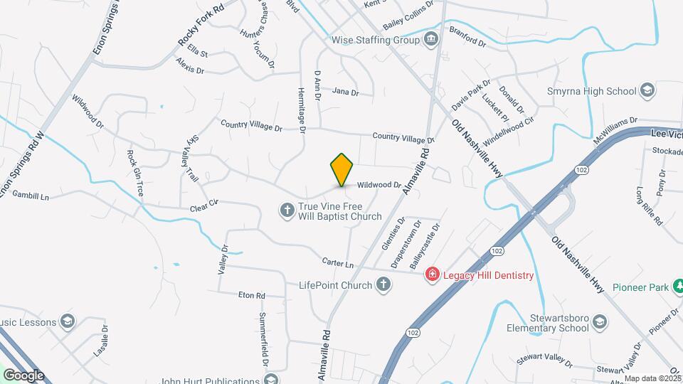 400 Cindi Ct Map and Location Details