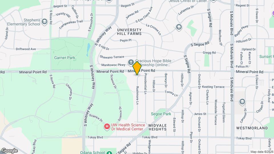 422 Rushmore Ln Map and Location Details