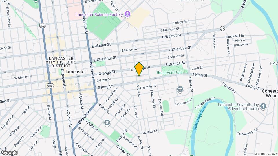 11 N Ann St Map and Location Details