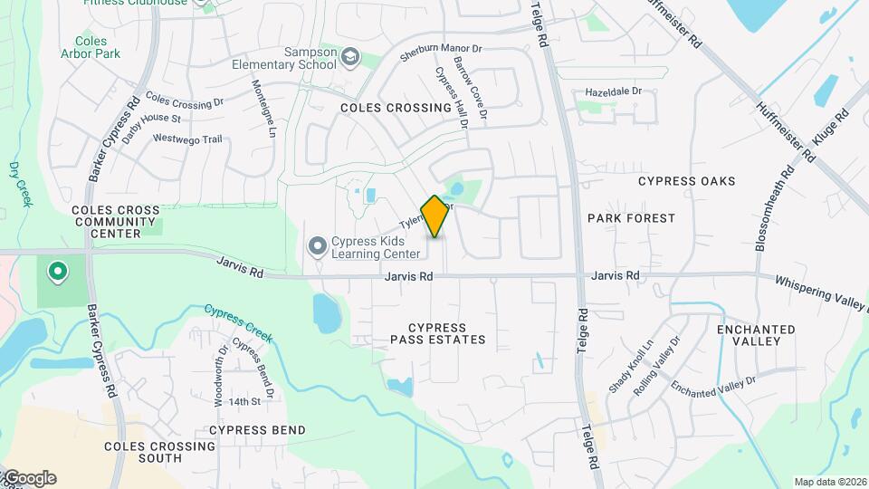 12922 Yorkmont Dr Map and Location Details