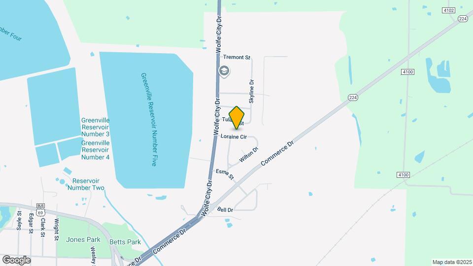 518 Loraine Cir Map and Location Details