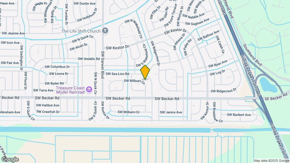 214 SW Milburn Cir Map and Location Details