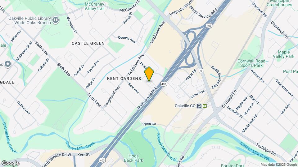 1031 Churchill Ave Map and Location Details