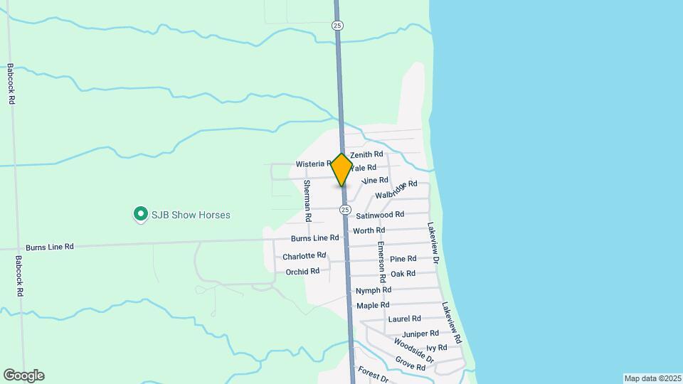 6920 Lakeshore Rd Map and Location Details
