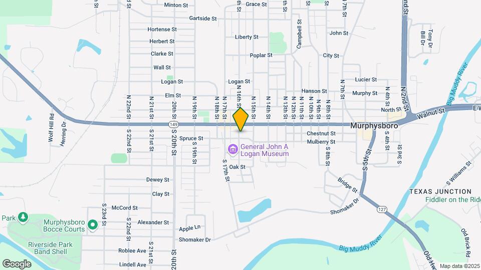 1529 Spruce St Map and Location Details