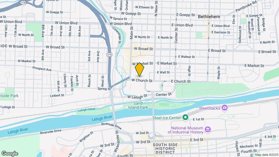 56 W Church St, Unit #69 Map and Location Details