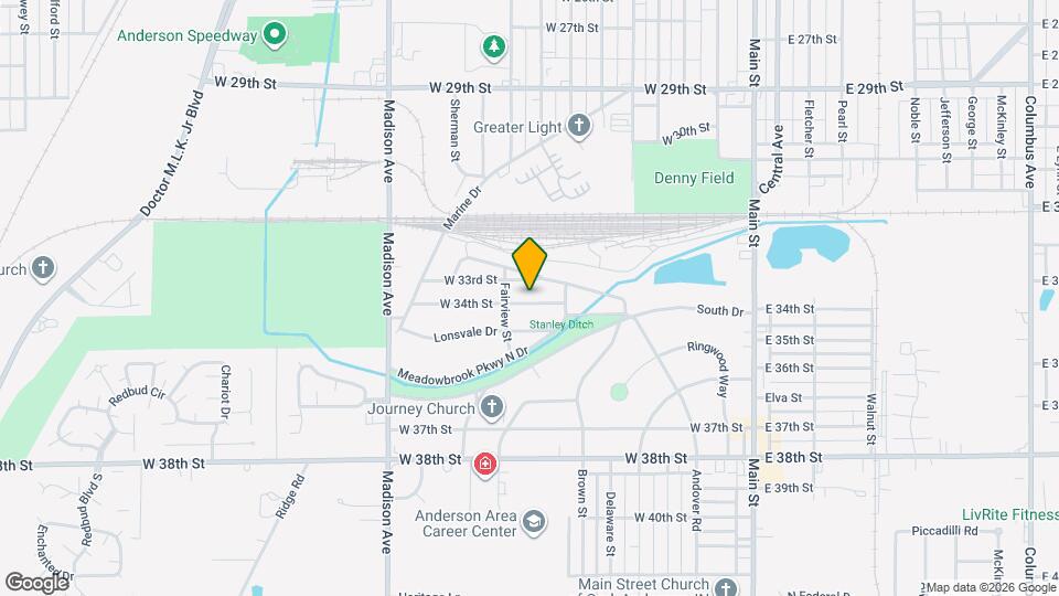 404 W 34th St Map and Location Details