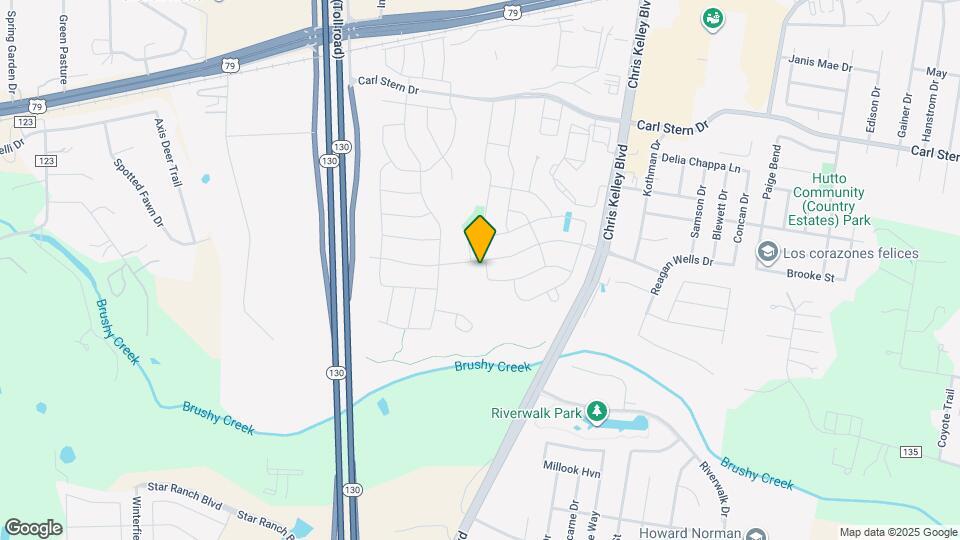 316 Barley Fork Ln Map and Location Details