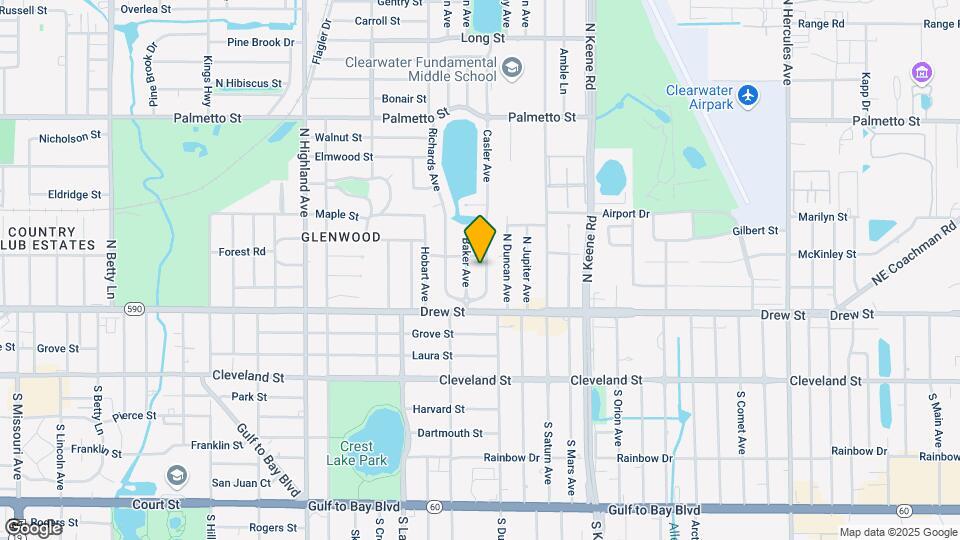 302 Casler Ave Map and Location Details