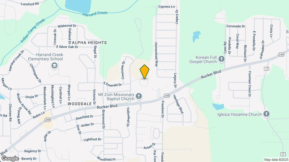 214 Foxchase Ln Map and Location Details