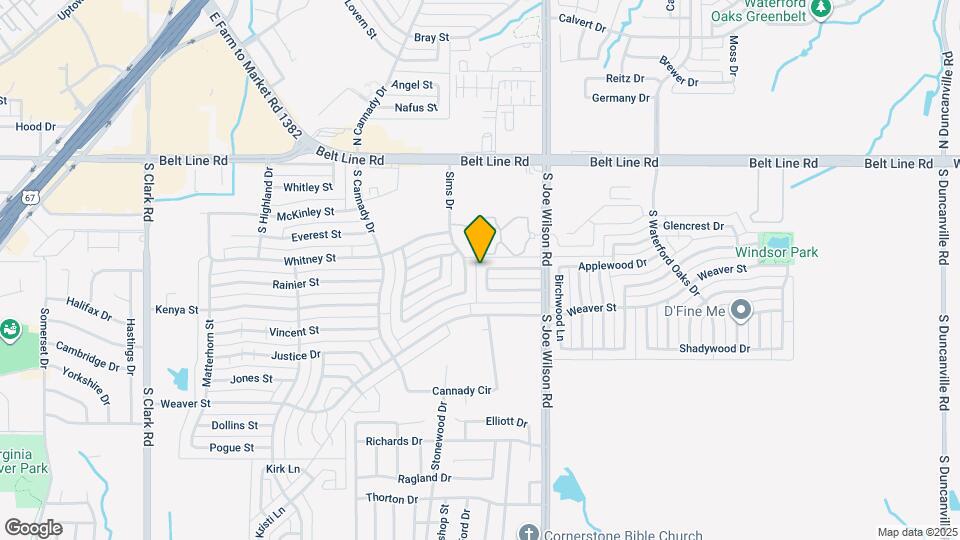 304 Stringer Dr Map and Location Details