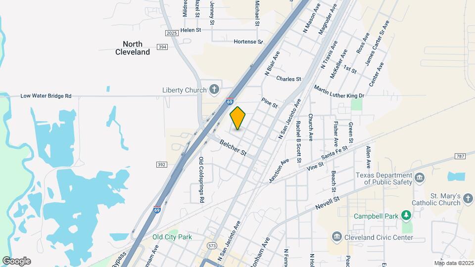 406 Bardash St Map and Location Details