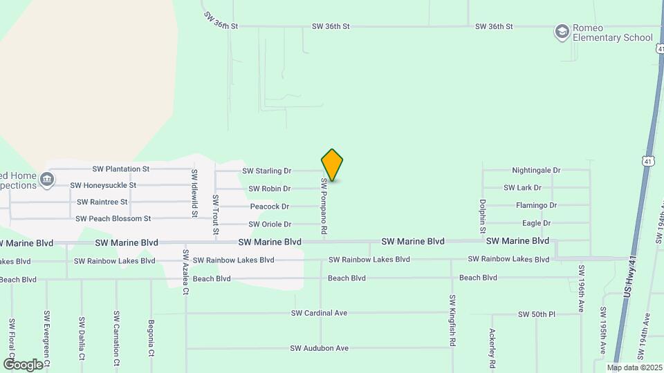 3585 SW Pompano Rd Map and Location Details