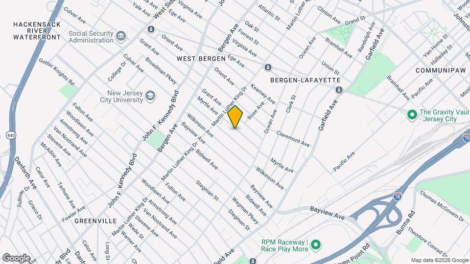 127 Myrtle Ave, Unit 1 Mapa y Detalles de la Ubicación