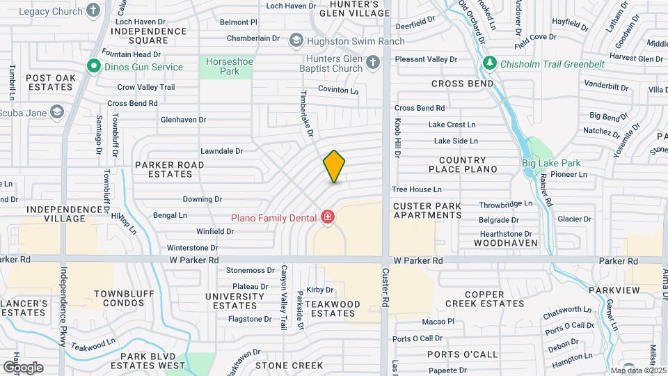 2212 Canyon Valley Trail Map and Location Details